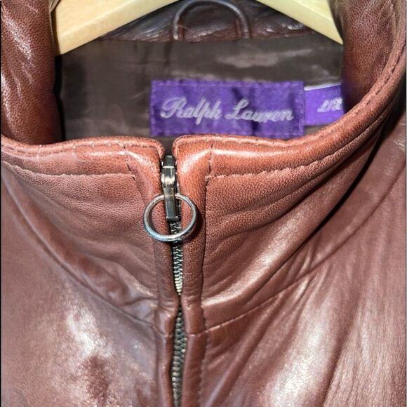 Ralph Lauren Purple Label Leather Car Coat!!! - Picture 6 of 16